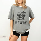 Howdy Pomeranian Shirt, Pomeranian gifts, Pomeranian SweatShirt, Pomeranian, Pomeranian mom, Pomeranian lover, Dog Cowboy shirt, Dog western