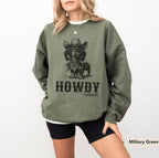 Howdy Dachshund Long Haired Sweatshirt