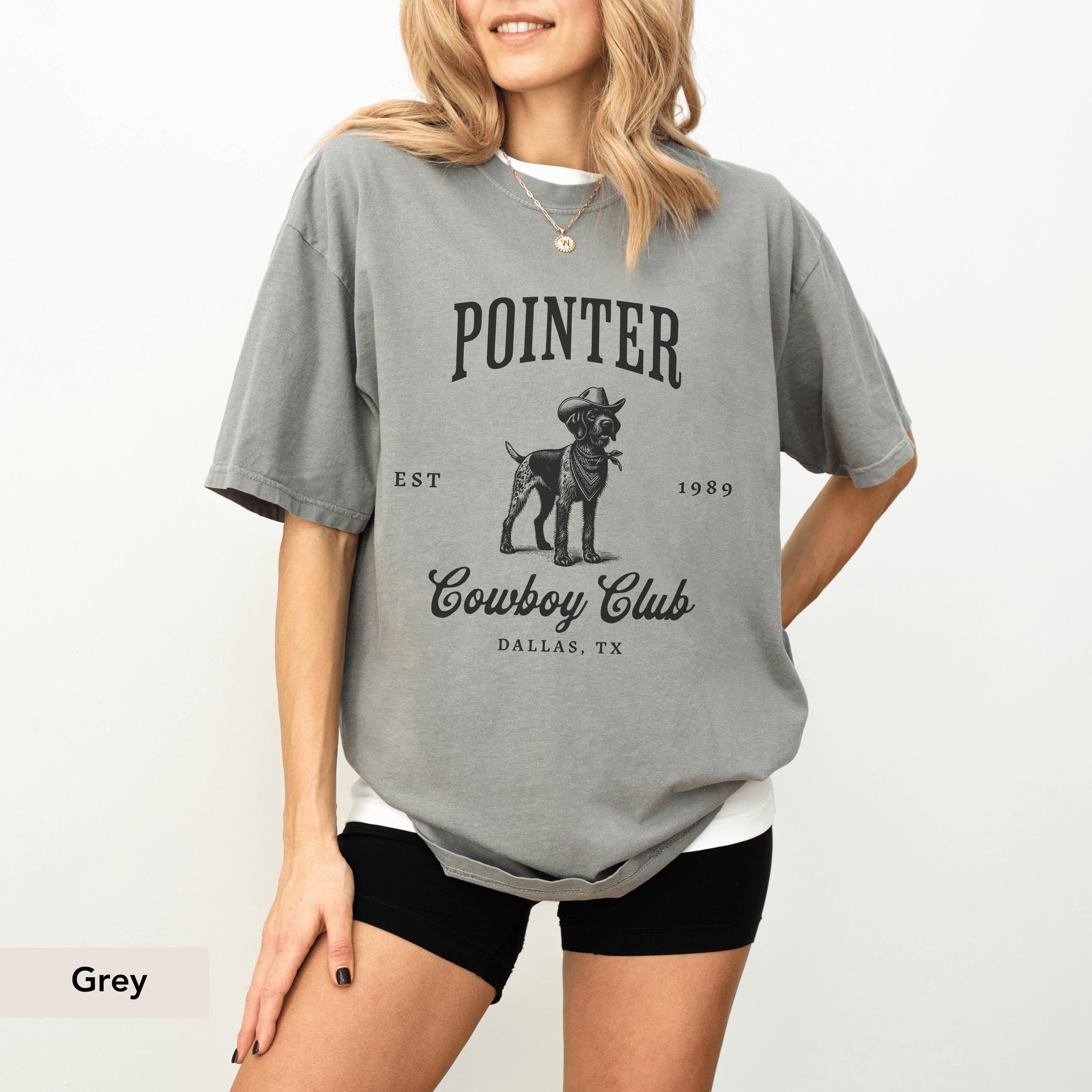 German Wirehaired Pointer Cowboy Club Shirt, GWP Shirt, German Wirehaired Pointer Gifts, GWP, Dog Cowboy Shirt, GWP Gifts, pointer