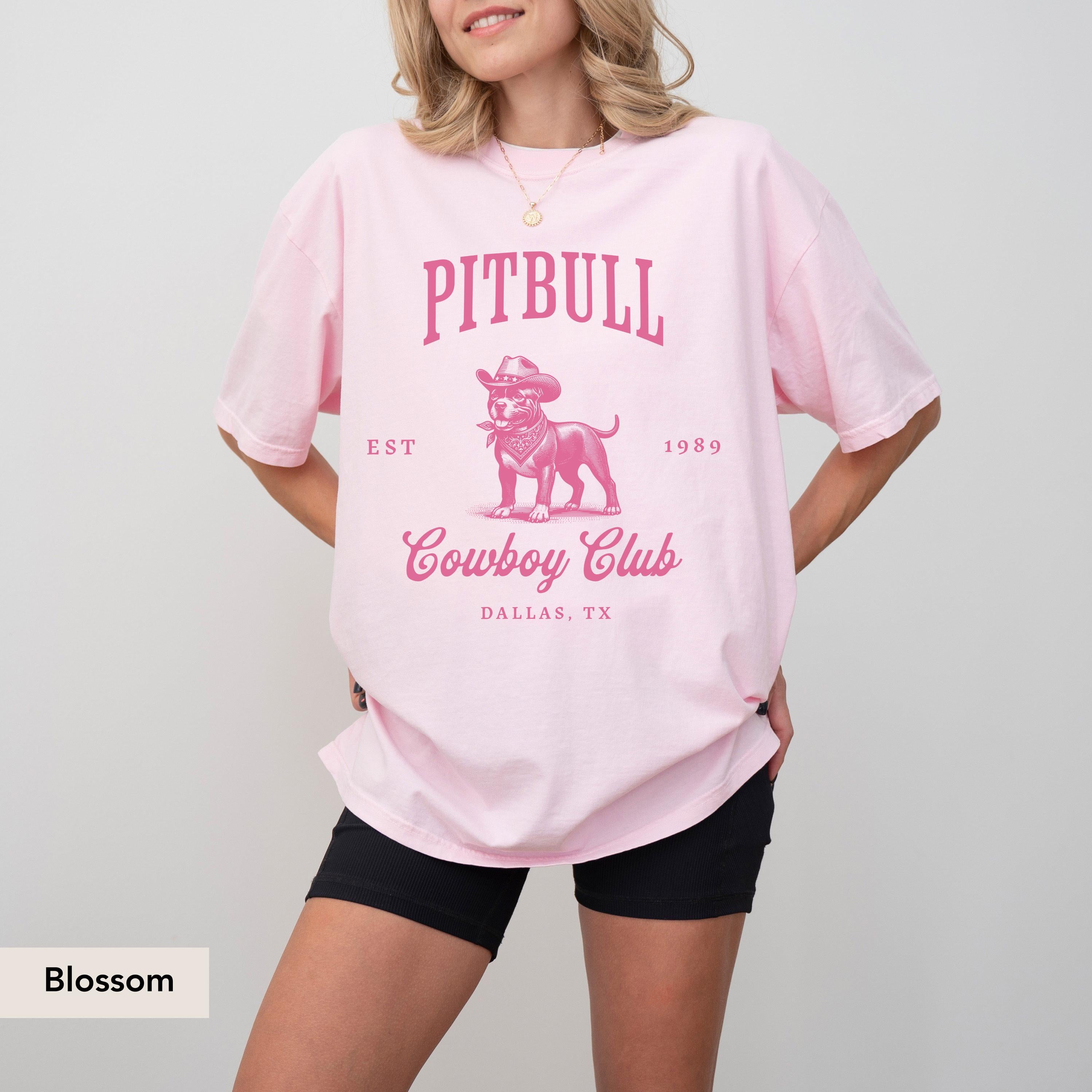 Pitbull cowboy club Shirt, Pitbull shirt, Pitbull, Pitbull mom, Pitbull Sweatshirt, pittie, Pitbull Gifts, Pitbull t shirt, Pitbull Gift