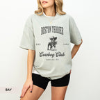Boston Terrier Cowboy Club shirt, Boston Terrier Shirt, Boston Terrier, Boston Terrier Dog, Boston Terrier gifts, Dog Cowboy