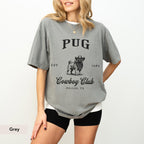 Pug Cowboy Club Shirt, Pug, Pug dog, Pug shirt, Pug mom, Pug gift, Pug sweatshirt, Pug lover, Pug owner, Dog Cowboy, Dog mom gift