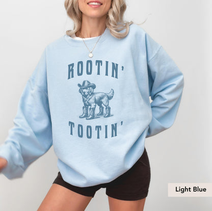 Rootin Tootin Golden Retriever Cowboy Sweatshirt, Golden Retriever shirt, Golden Retriever Gift, Golden Retriever mom, Golden Retriever