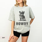 Howdy French Bulldog Shirt, French Bulldog shirt, Frenchie mom, French Bulldog, French Bulldog gift, Frenchie, Cowboy Dog, frenchie
