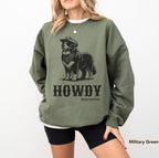 Howdy Bernese Mountain Sweatshirt, Bernese Mountain, Bernese Mountain Dog sweater, Bernese Mountain mom,Bernese Mountain, Howdy Dog Cowboy