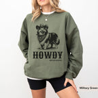 Howdy Shetland Sheepdog Cowboy Sweatshirt, Sheltie dog shirt, Sheltie Gifts, Shetland sheepdog, Sheltie mom, Sheltie, Sheltie sweatshirt
