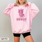 Howdy Dachshund Long Haired Hoodie, Dachshund, Doxie, Dachshund Sweatshirt, Dachshund Gift, Doxie Shirt, sausage dog, Dachshund shirt
