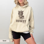 Howdy Dachshund Long Haired Hoodie, Dachshund, Doxie, Dachshund Sweatshirt, Dachshund Gift, Doxie Shirt, sausage dog, Dachshund shirt