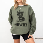 Howdy Dachshund Sweatshirt, Dachshund, Doxie Mama, Dachshund Sweatshirt, Dachshund Gift, Doxie Shirt, sausage dog, Dachshund shirt
