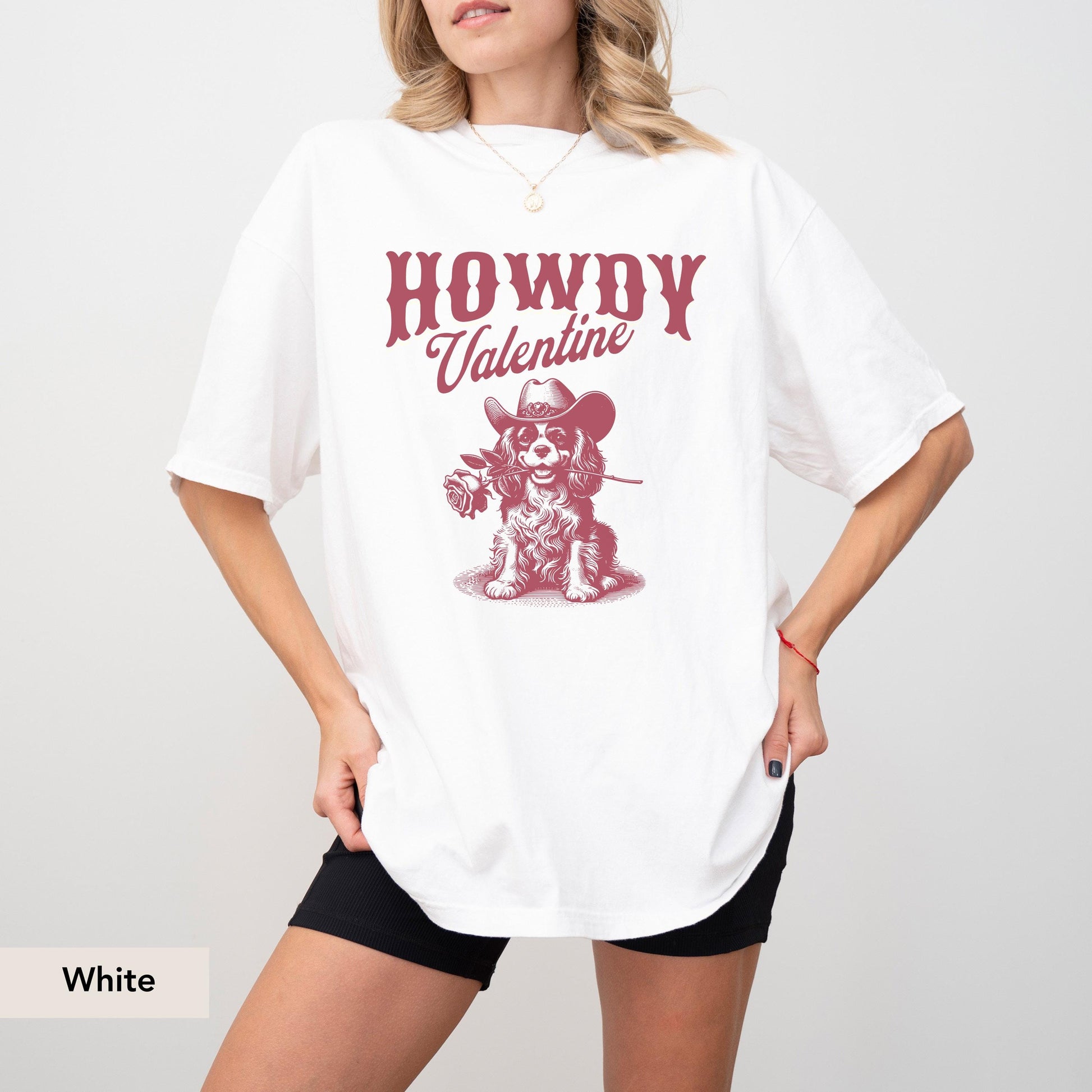 Howdy Cavalier Spaniel Valentine shirt, Cavalier King Charles Spaniel shirt, Cavalier King Charles Spaniel valentine gift