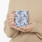 French Bulldog French Toile De Jouy Mug, French Bulldog Mug, Frenchie mom, French Bulldog, French Bulldog Lover gift, Frenchie Coffee Mug