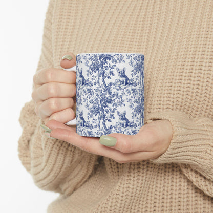 French Bulldog French Toile De Jouy Mug, French Bulldog Mug, Frenchie mom, French Bulldog, French Bulldog Lover gift, Frenchie Coffee Mug