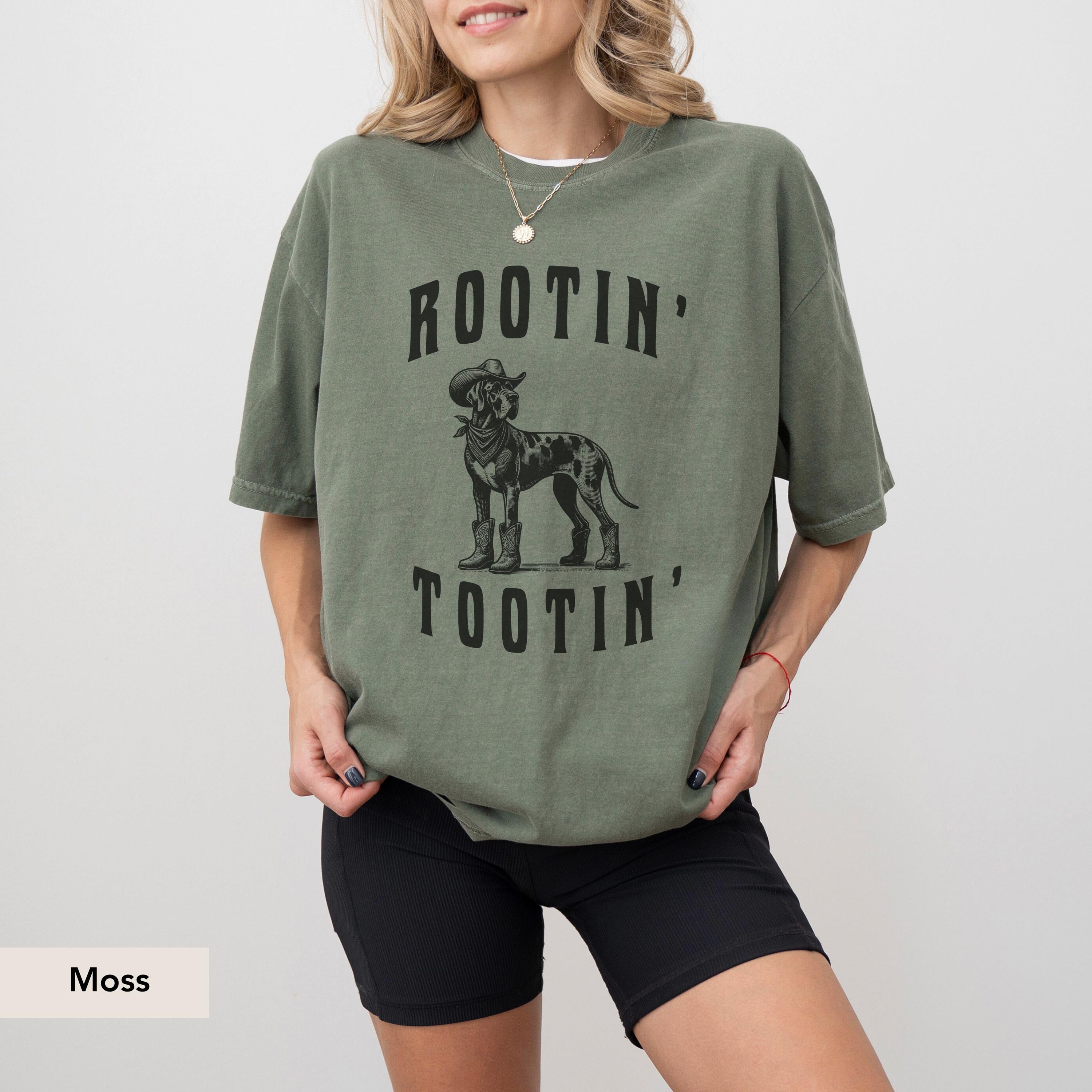 Rootin Tootin Great Dane Cowboy Shirt, Great Dane Shirt, Great Dane, Great Dane gift, Great Dane Lover, Great Dane Gifts