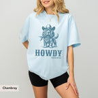 Howdy Cocker Spaniel Comfort colors Shirt, Cocker Spaniel Shirt, Spaniel, American Cocker Spaniel, Cocker Spaniel Shirt, Spaniel Cowboy