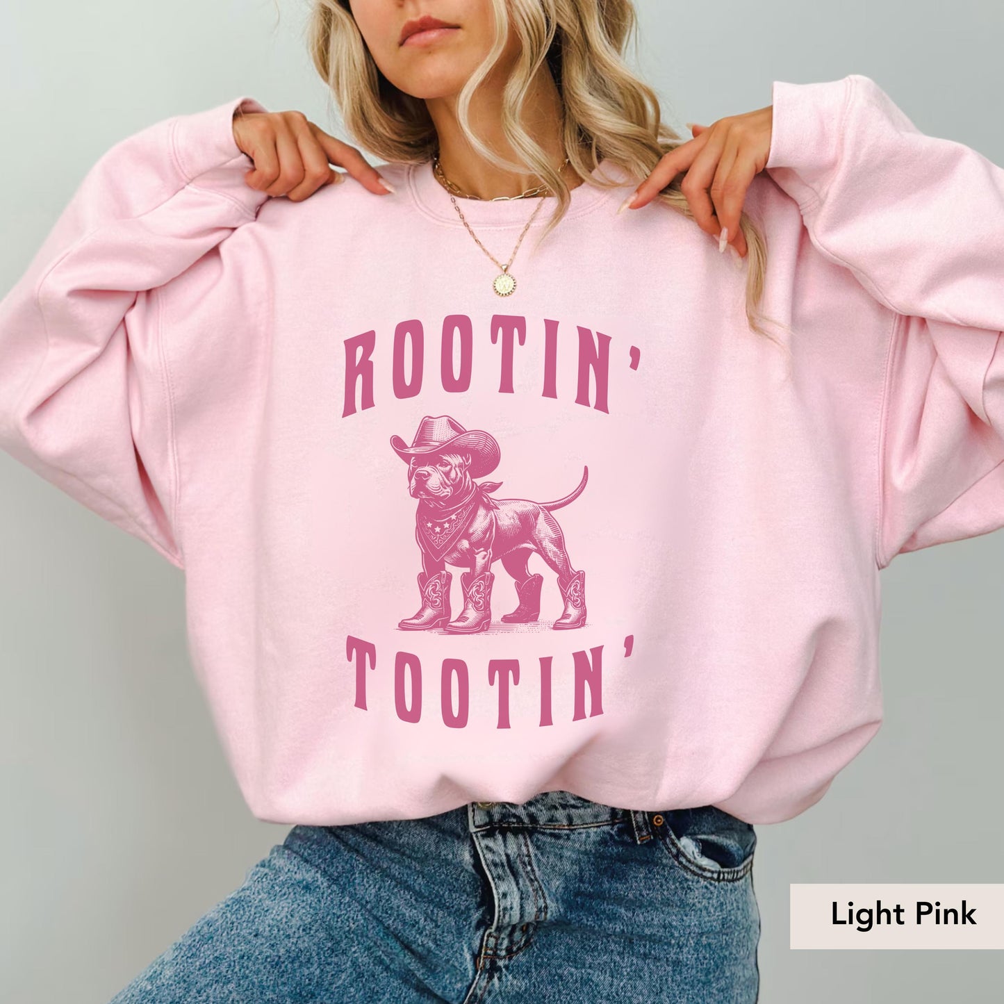 Rootin Tootin Pitbull Sweatshirt, Pitbull sweatshirt, Pitbull, Pitbull mom, Dog Cowboy, pittie, Pitbull Gift, Pitbull shirt, Pitbull Gifts