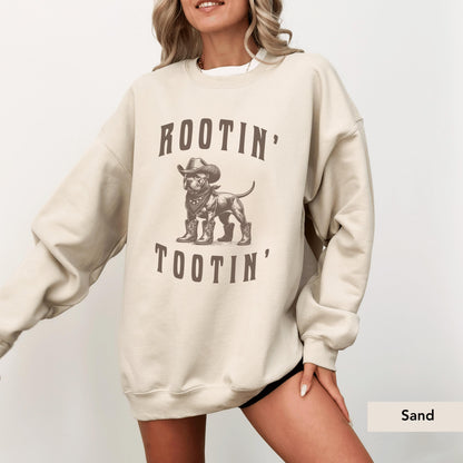 Rootin Tootin Pitbull Sweatshirt, Pitbull sweatshirt, Pitbull, Pitbull mom, Dog Cowboy, pittie, Pitbull Gift, Pitbull shirt, Pitbull Gifts