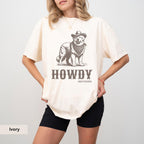 Howdy Great Pyrenees Comfort Colors Shirt, Pyrenees shirt, Pyrenees gift, Great Pyrenees t shirt, Pyrenees dog lover, Great Pyrenees