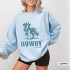 Howdy Saint Bernard Sweatshirt, St Bernard, St Bernard Sweatshirt, Saint Bernard Gift, St Bernard shirt, Saint Bernard cowboy sweater