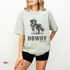 Howdy Saint Bernard Comfort Colors Shirt, St Bernard, St Bernard Sweatshirt, Saint Bernard Gift, St Bernard shirt, Dog cowboy shirt