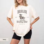 Heeler Cowboy Club Shirt, Australian Cattle Shirt, Blue Heeler shirt, Australian Cattle, Heeler gift, Heeler, Australian Cattle Gift