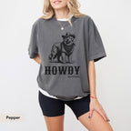 Howdy Great Pyrenees Comfort Colors Shirt, Pyrenees shirt, Pyrenees gift, Great Pyrenees t shirt, Pyrenees dog lover, Great Pyrenees