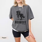 Howdy Saint Bernard Comfort Colors Shirt, St Bernard, St Bernard Sweatshirt, Saint Bernard Gift, St Bernard shirt, Dog cowboy shirt