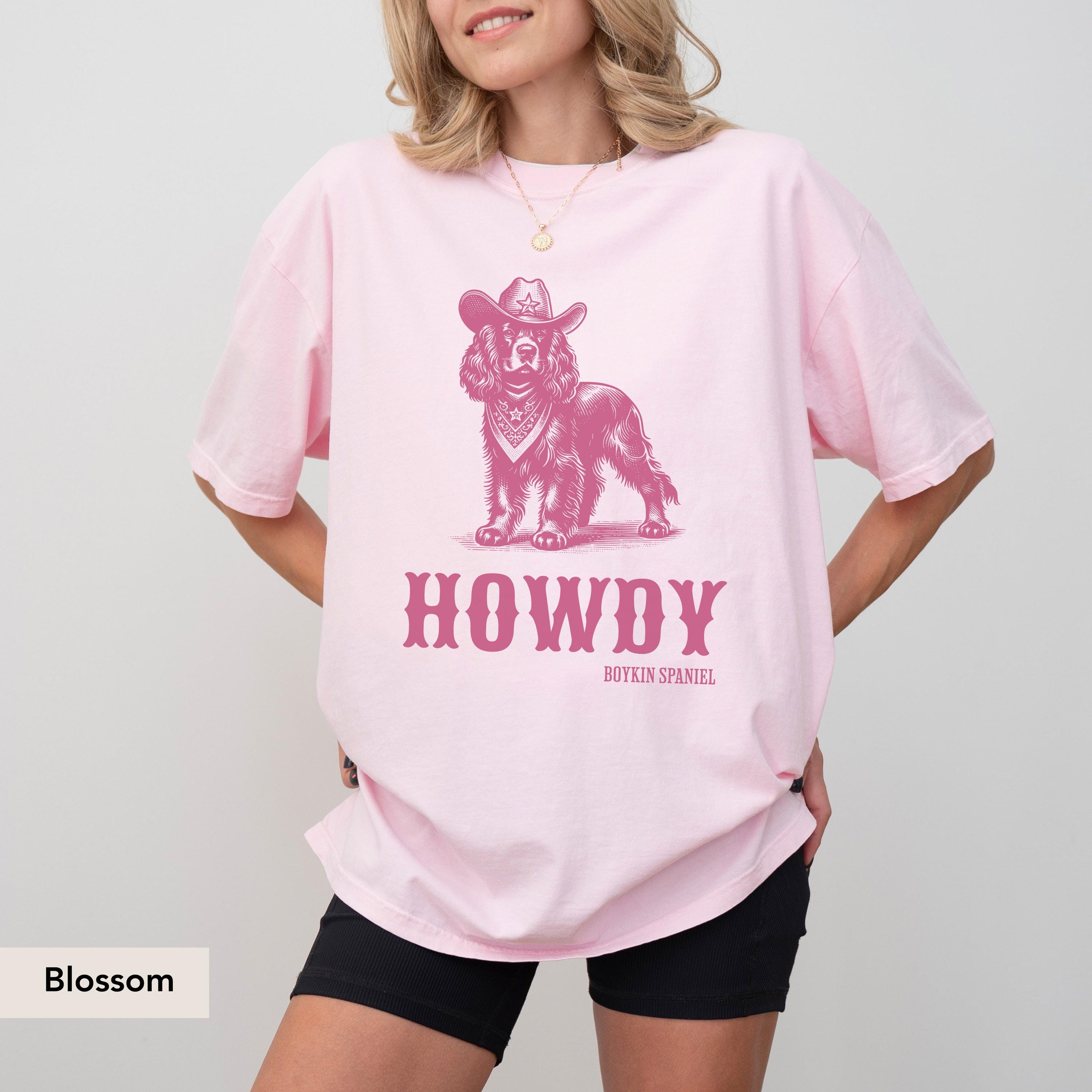 Howdy Boykin Spaniel Shirt, Boykin Spaniel, Boykin Spaniel Sweatshirt, Boykin Spaniel Gift, Boykin Spaniel Shirt, Dog Cowboy