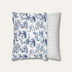 Goldendoolde Blue French Toile Pillow