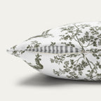 Vizsla Sage Green French Toile Pillow