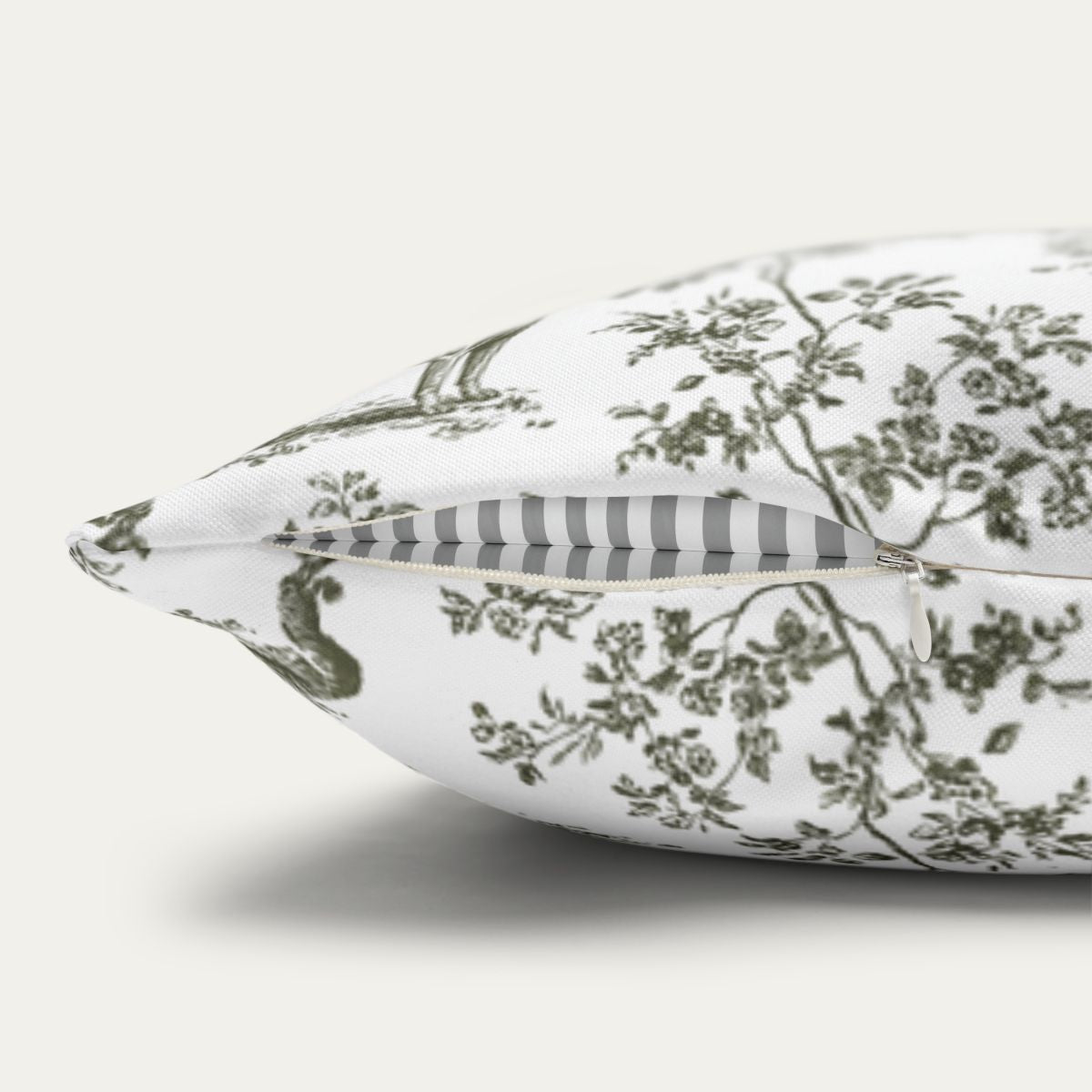 Belgian Malinois Sage Green French Toile Pillow