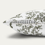 Rottweiler Sage Green French Toile Pillow