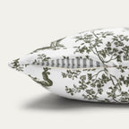 Wirehaired Pointing Griffon Sage Green French Toile Pillow