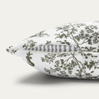 Goldendoodle Sage Green French Toile Pillow