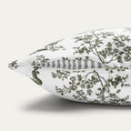 Australian Shepherd Sage Green French Toile Pillow