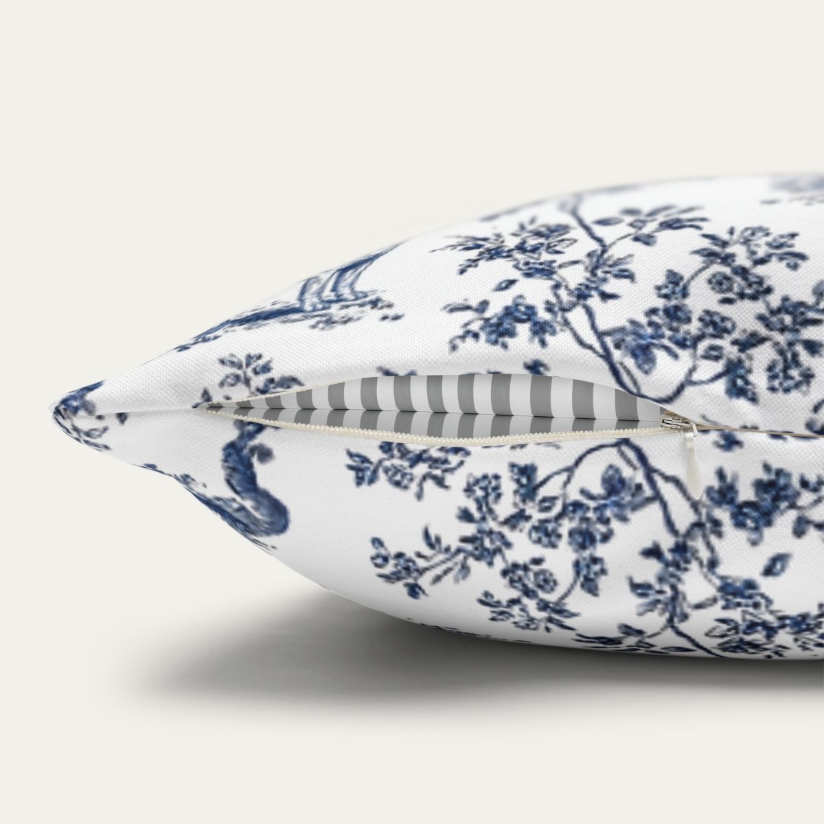 Shar Pei Blue French Toile Pillow
