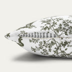 Newfoundland Sage Green French Toile Pillow