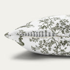 Greyhound Sage Green French Toile Pillow