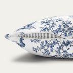 Havanese Blue French Toile Pillow
