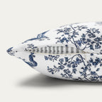 Wirehaired Pointing Griffon Blue French Toile Pillow