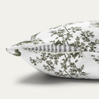 Dalmatian Sage Green French Toile Pillow