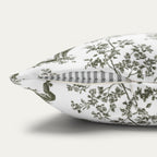 Irish Setter Sage Green French Toile Pillow