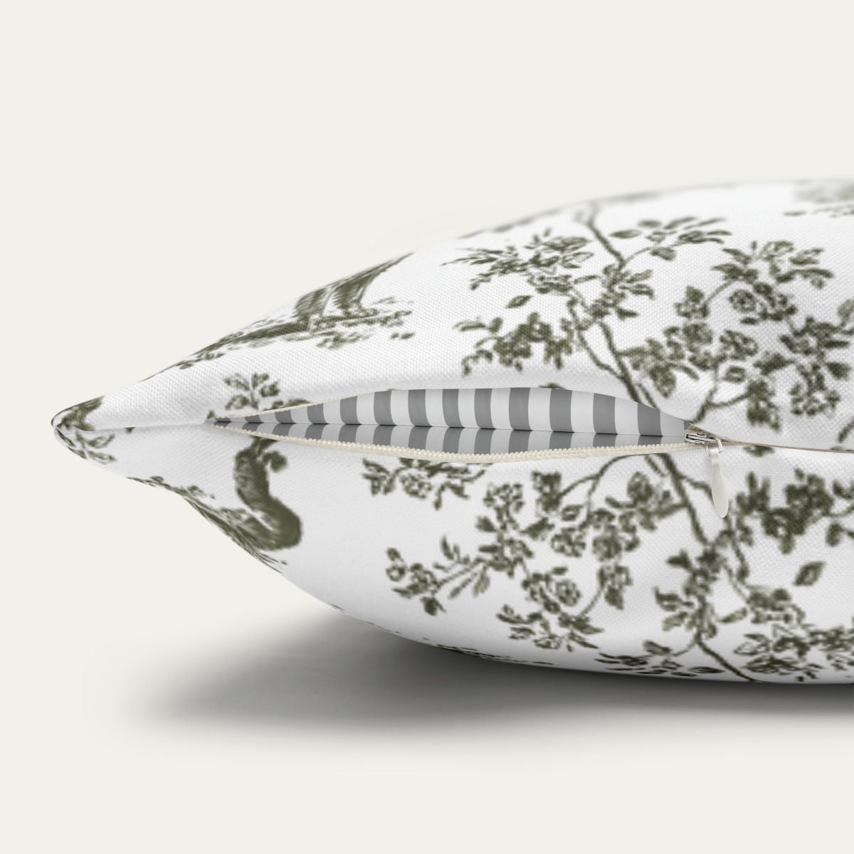 Irish Setter Sage Green French Toile Pillow