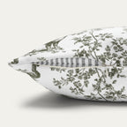 Bernese Mountain Sage Green French Toile Pillow