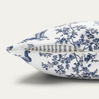 Wheaten Terrier Blue French Toile Pillow