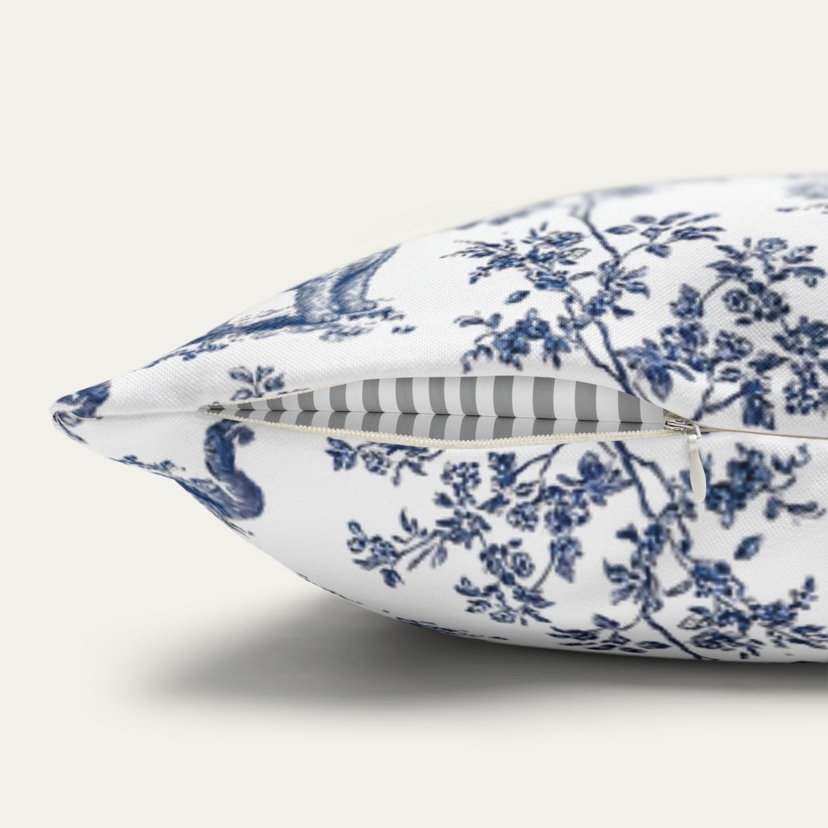 Wheaten Terrier Blue French Toile Pillow