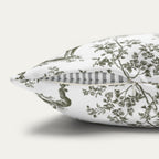Weimaraner Sage Green French Toile Pillow