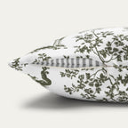 Sloughi Sage Green French Toile Pillow