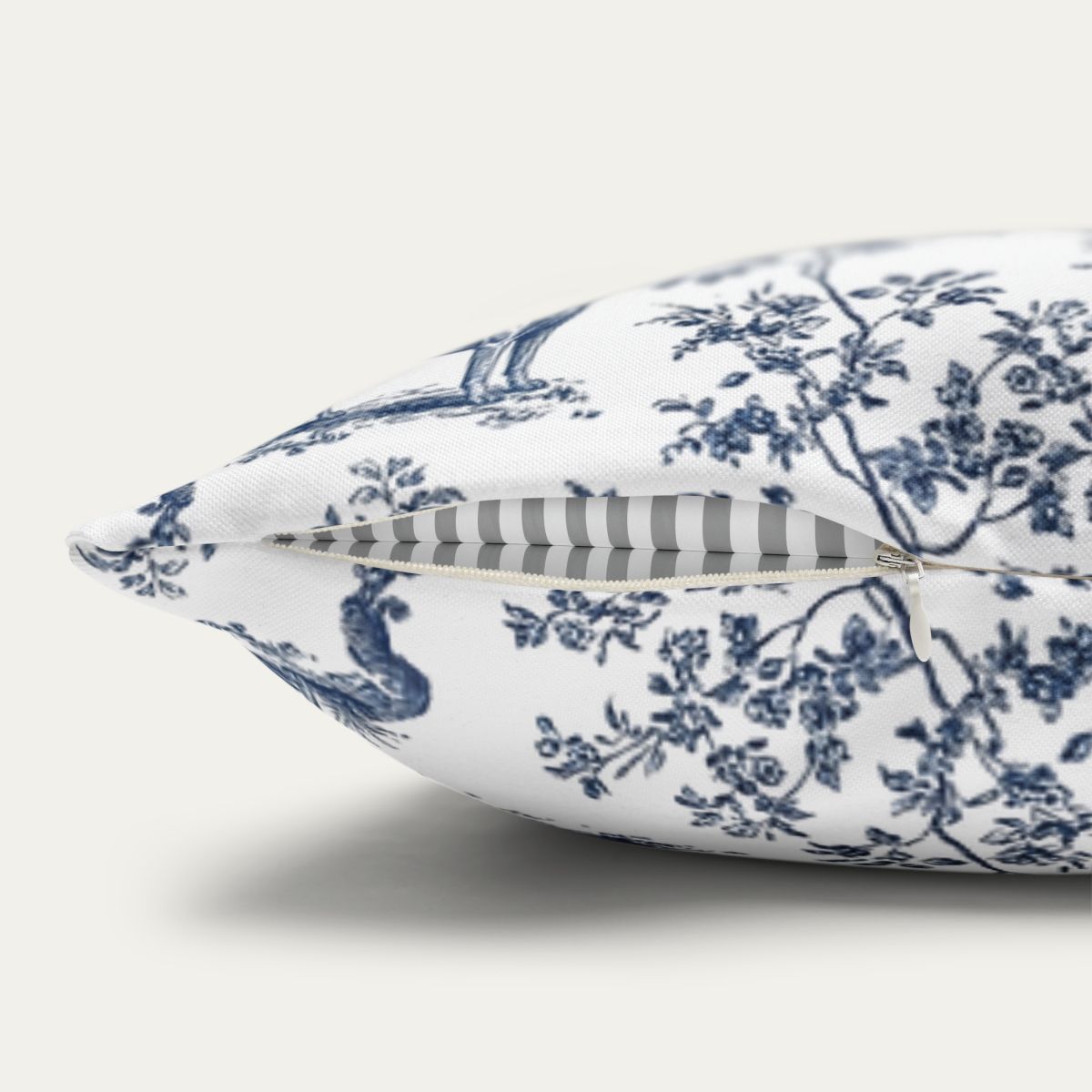 Belgian Malinois Blue French Toile Pillow