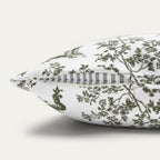 Wheaten Terrier Sage Green French Toile Pillow