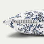 Great Dane Blue French Toile Pillow